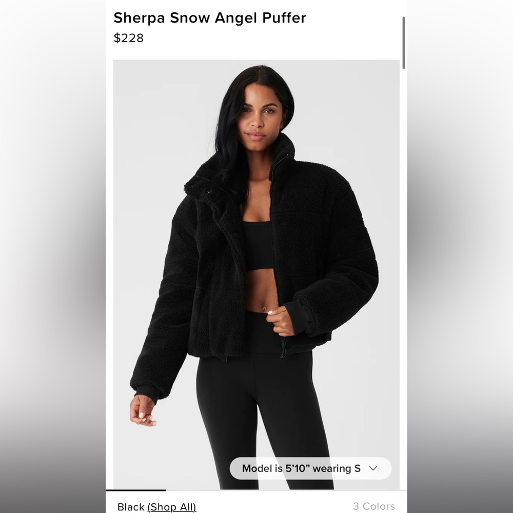 Alo Sherpa puffer